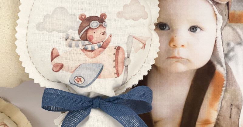 Nascita e Battesimo Palloncini portaconfetti