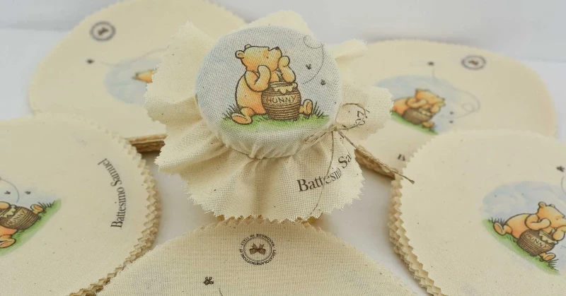 Copri vasetti in stoffa