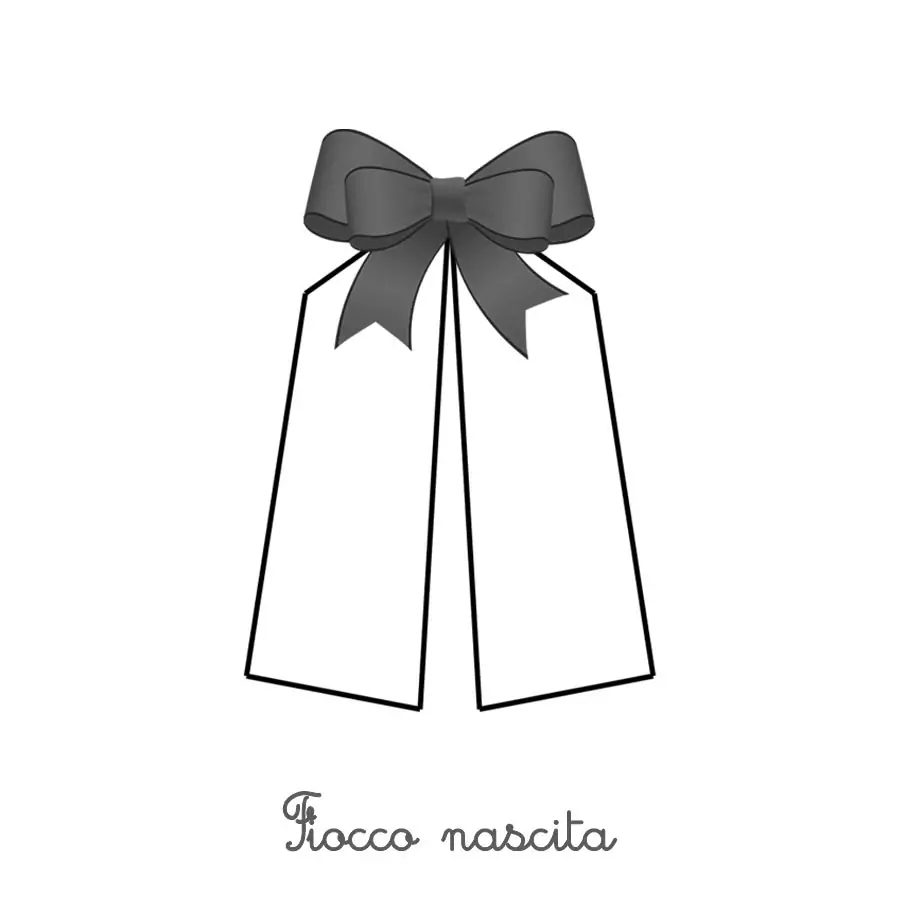 Modello Fiocco nascita
