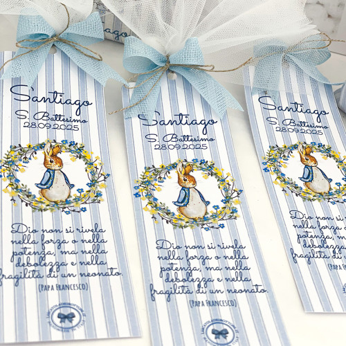 Segnalibro carta peter rabbit