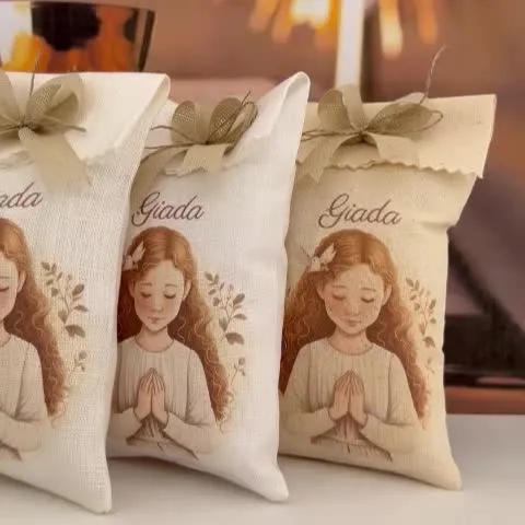 Sacchettino portaconfetti bambina