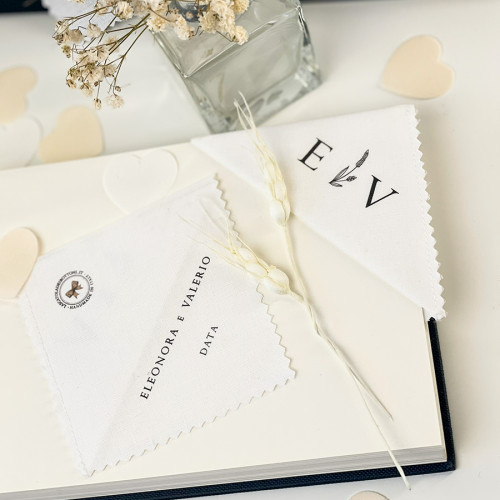 Segnalibro personalizzato iniziali