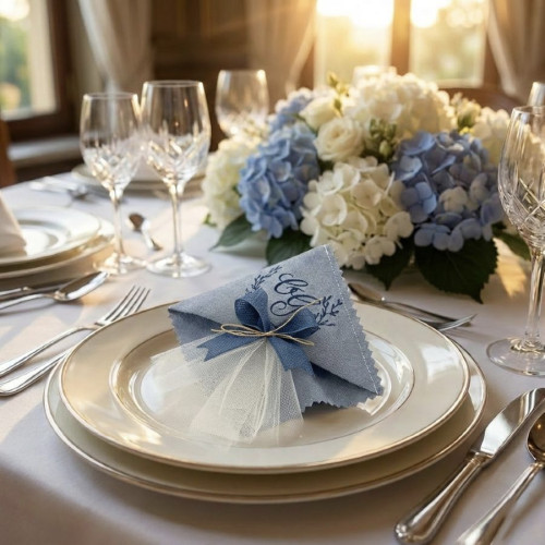 Bomboniere nascita e battesimo segnalibro personalizzato ghirlanda