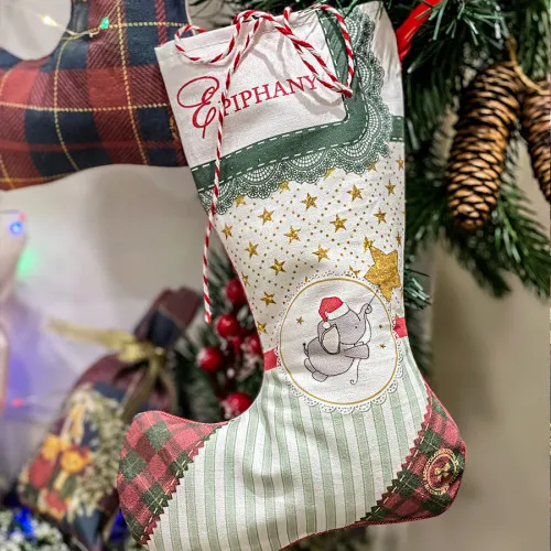Natale calze della befana personalizzate calza befana personalizzata 