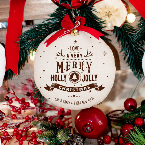 Pallina di Natale imbottita 