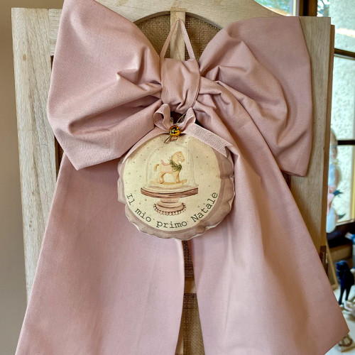 Fiocco nascita speciale cavallo a dondolo