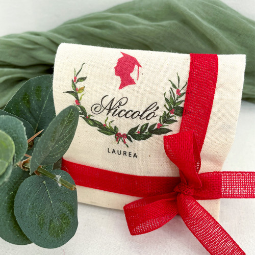 Bomboniere Laurea Bomboniere bustina personalizzata