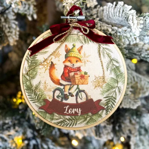 Natale palline di natale personalizzate pallina di natale in telaio 
