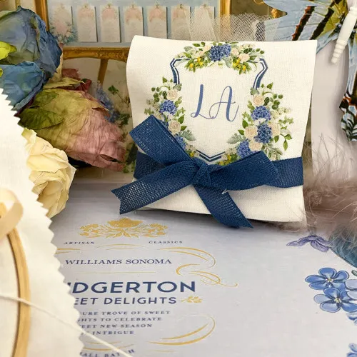 Bomboniere matrimonio sacchettino portaconfetti quadrato 