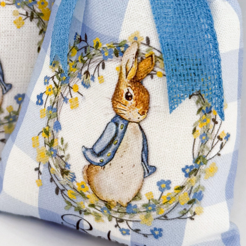Sacchettino portaconfetti peter rabbit