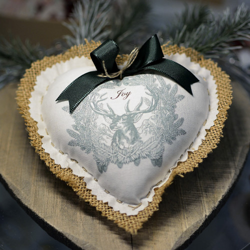 Cuore medio Natale personalizzato # 030202004701