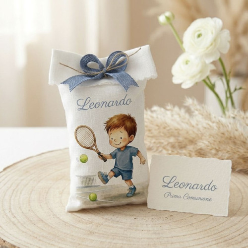 Bomboniere comunione sacchettino portaconfetti medio cavallo