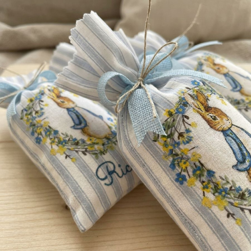 Sacchettino portaconfetti peter rabbit