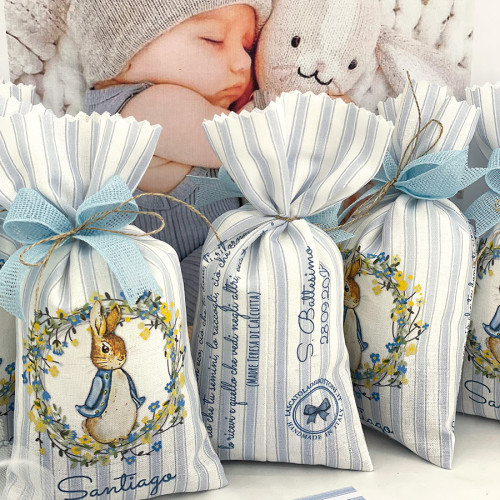 Sacchettino portaconfetti medio peter rabbit