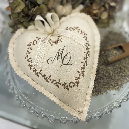 Bomboniere matrimonio cuore grande ghirlanda