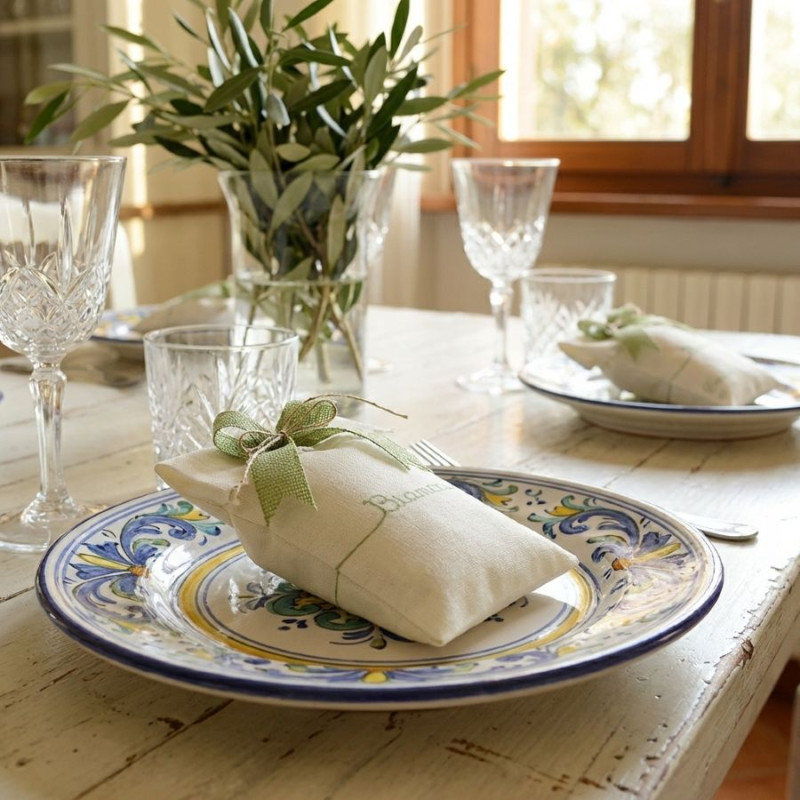 Sacchettino portaconfetti calligrafico