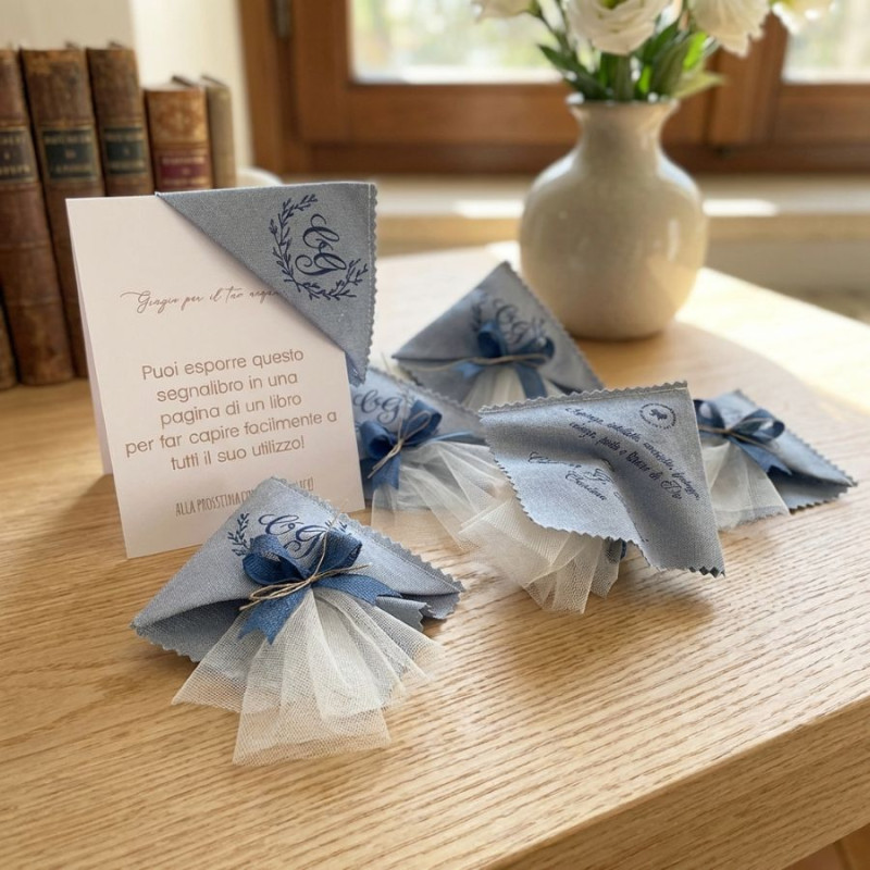 Segnalibro personalizzato ghirlanda