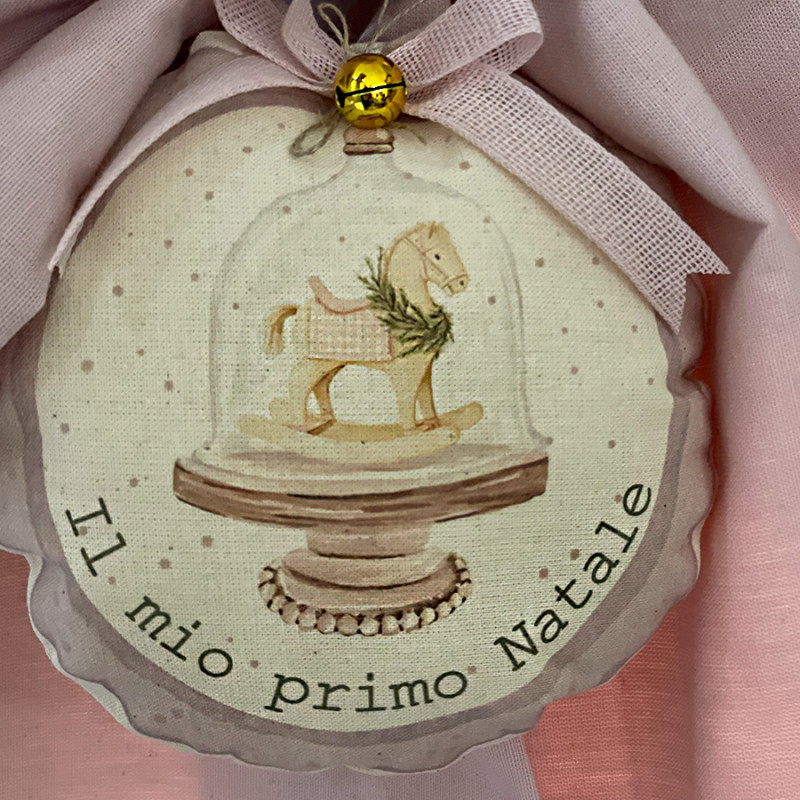 Fiocco nascita speciale cavallo a dondolo