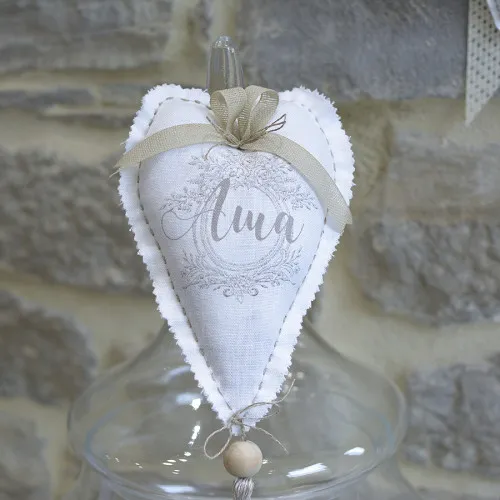 Bomboniere matrimonio bomboniere cuore tilda personalizzato 