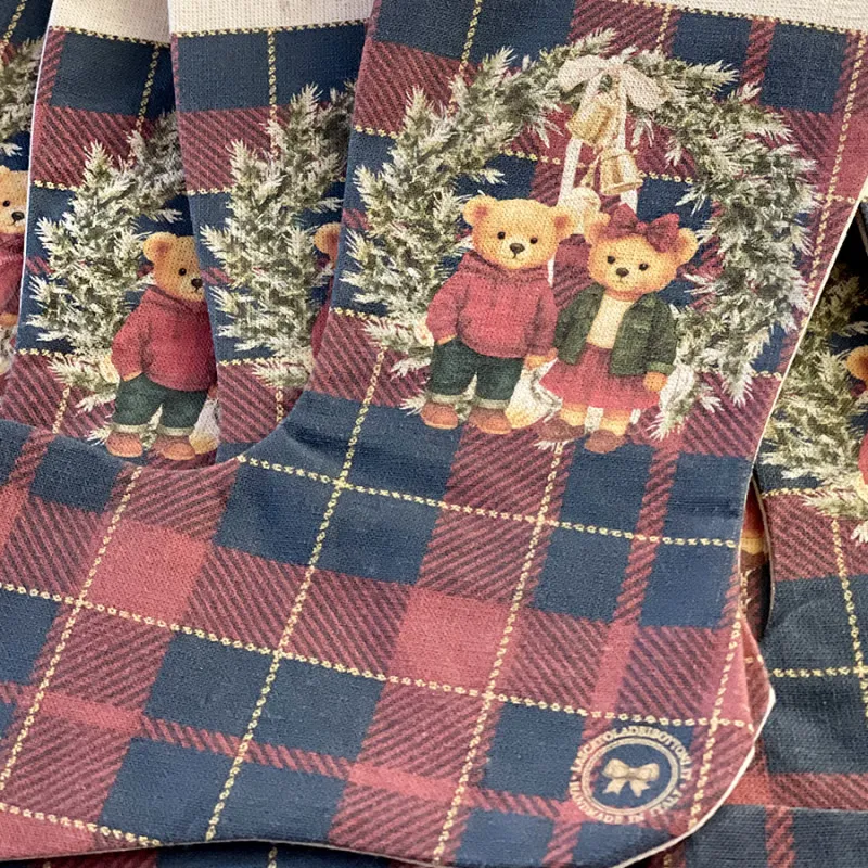 Calza befana personalizzata orsetto