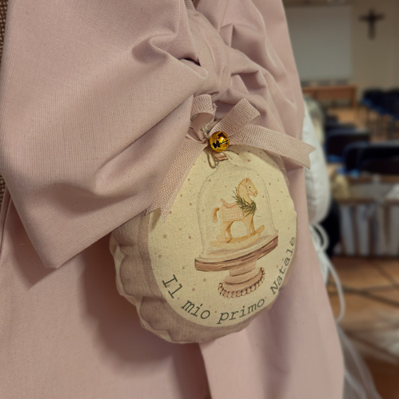 Fiocco nascita speciale cavallo a dondolo