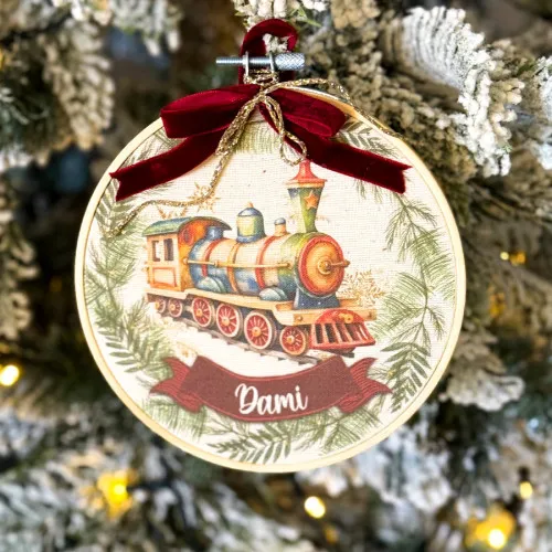 Natale palline di natale personalizzate pallina di natale in telaio 