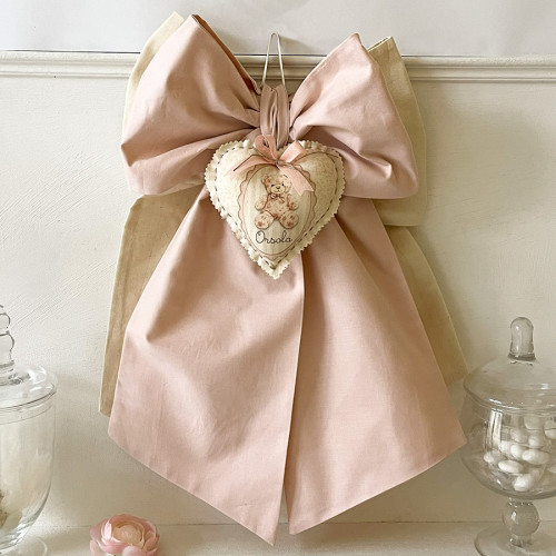 Fiocco nascita speciale orsetta