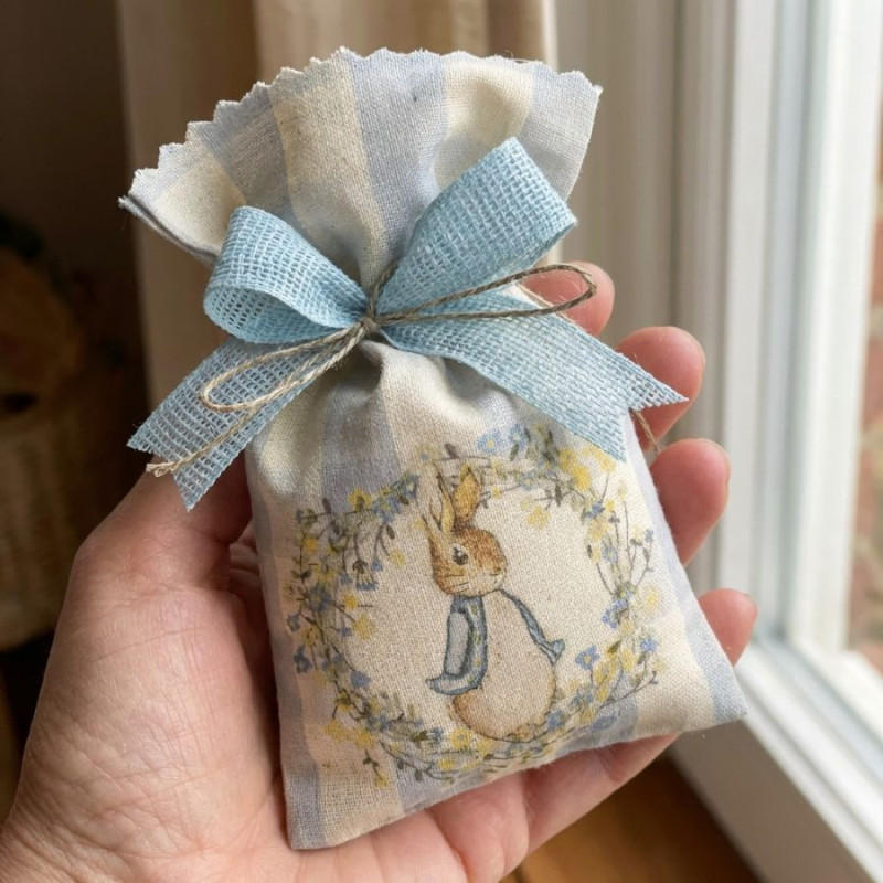 Sacchettino portaconfetti piccolo peter rabbit