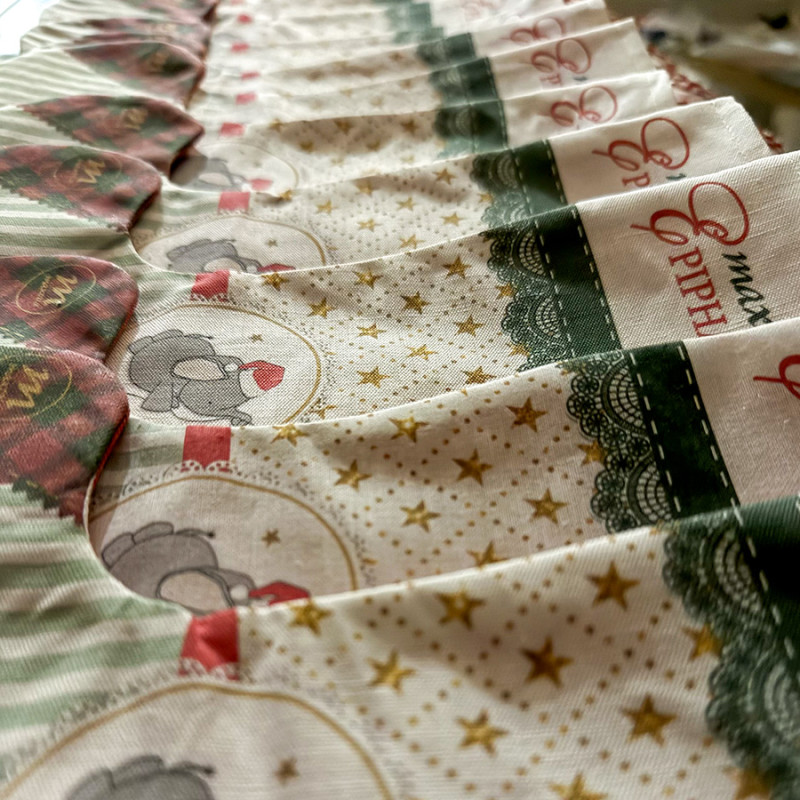 Calza befana personalizzata elefantino