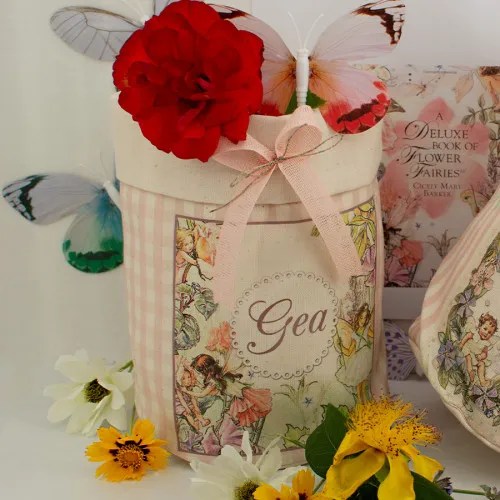Bomboniere nascita e battesimo sacco confettata personalizzato 