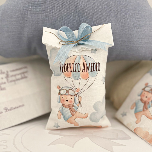 Sacchettino portaconfetti medio aviatore