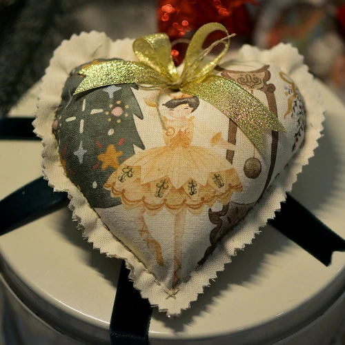 Cuore medio Natale personalizzato # 030202004901