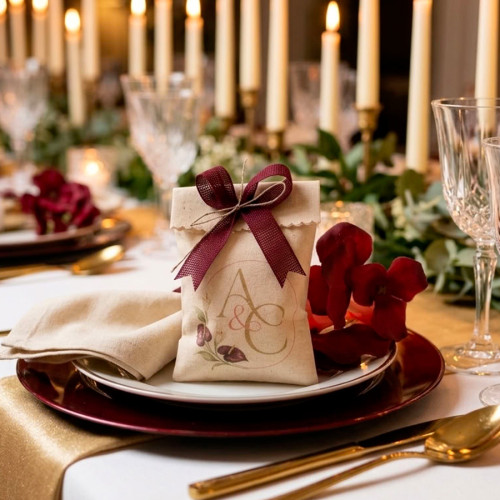 Bomboniere matrimonio sacchettino portaconfetti 