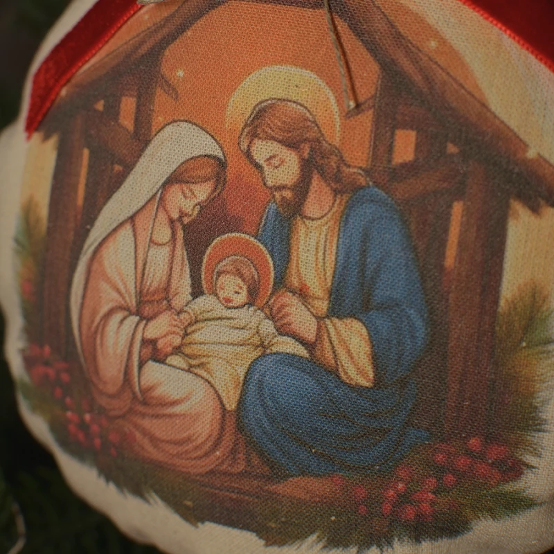 Pallina di Natale imbottita