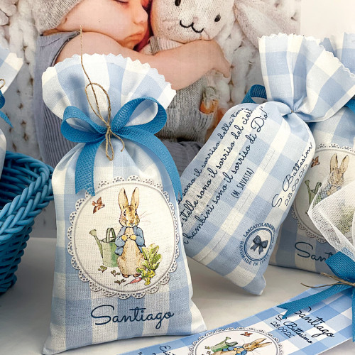 Sacchettino portaconfetti medio peter rabbit
