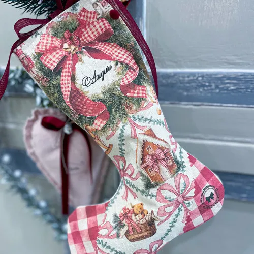 Natale calze della befana personalizzate calza befana personalizzata 