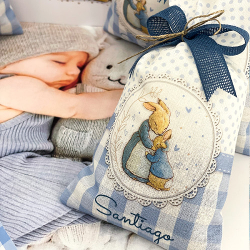 Sacchettino portaconfetti medio peter rabbit